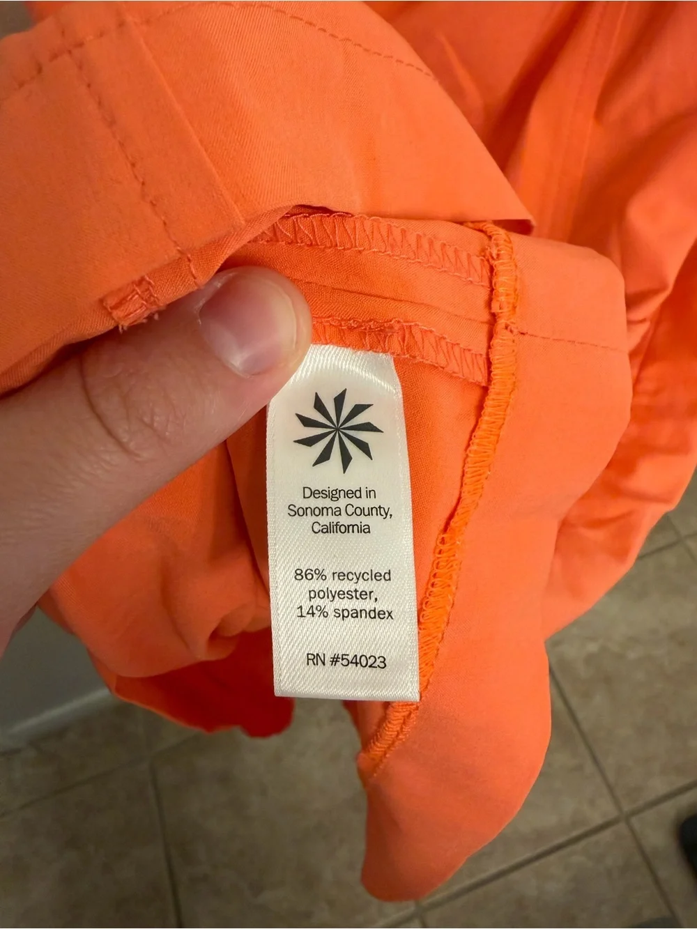 Athleta Pack Everywhere Dress Coral Halter Travel Lightweight Size 2 - Picture 4 of 8
